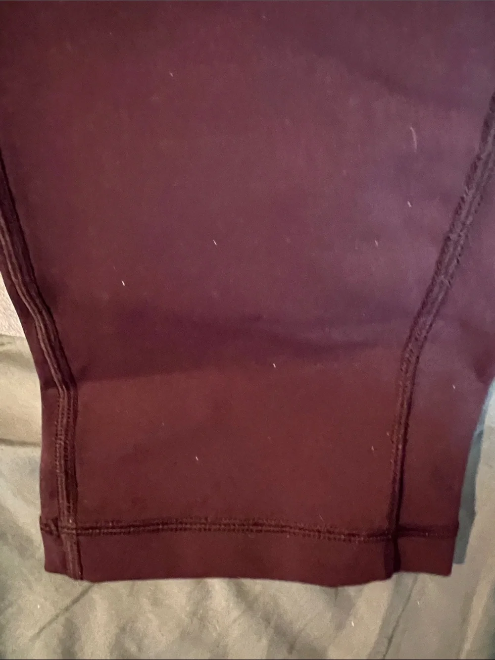 lululemon athletica Deep Burgundy Athletic Leggings with Side Pockets - Picture 6 of 14